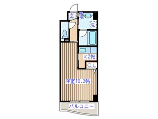 RONDINEII榴岡【8階】の間取り
