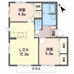 バリュージュ III【1階】の間取り