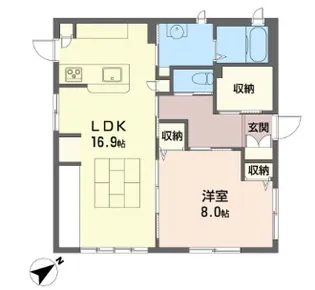 Aria~アリア~【1階】の間取り