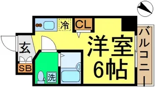 THEパームス新小岩【2階】の間取り