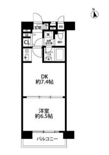 サンコート中野【4階】の間取り