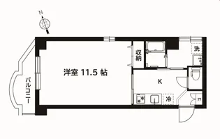 第1正栄ビル【3階】の間取り