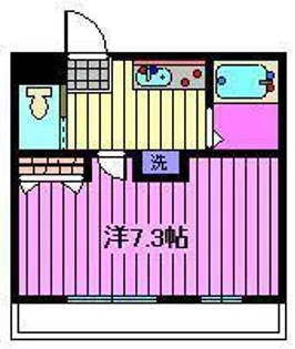 泉コーポ【1階】の間取り