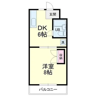 パンセ【1階】の間取り
