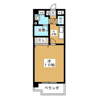 ブリリアント21【5階】の間取り