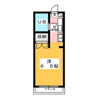 ピースボート1【2階】の間取り