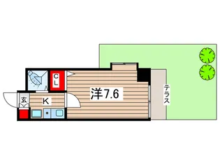 ライオンズマンション大島第2【1階】の間取り