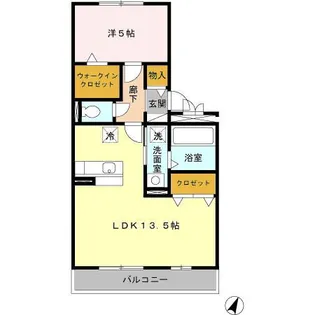 アプサラ I【1階】の間取り