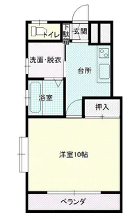 メゾン桝形II【2階】の間取り