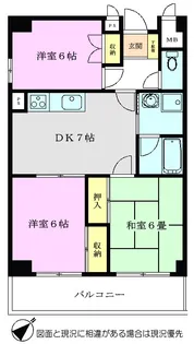パルスメジャー【2階】の間取り