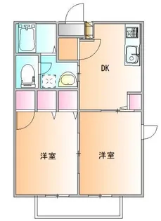 コート・ブルックA棟【1階】の間取り