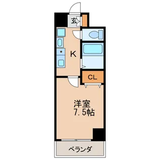 Ts Dream栄【10階】の間取り