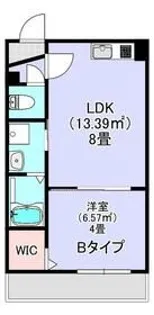 BR茂原II【1階】の間取り