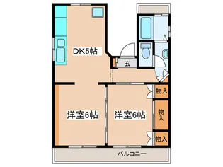 巣鴨若杉ハイツ【4階】の間取り