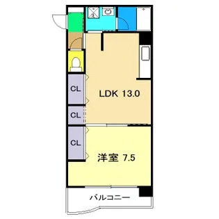DRハウス III【5階】の間取り