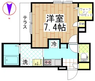 ルヴァンテ西千葉II【1階】の間取り