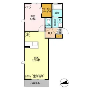 フェリーチェ【2階】の間取り