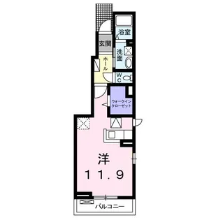 エテルナI【1階】の間取り