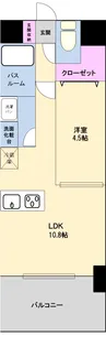グランパーク健軍表参道【5階】の間取り