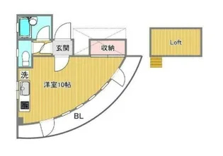 KAZAN常盤台【4階】の間取り