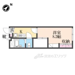 レオパレスCsグランパ【2階】の間取り