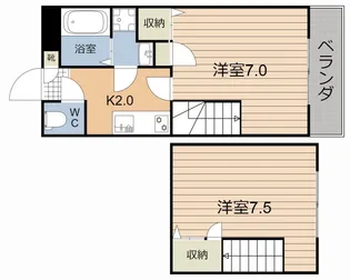 ヴィクトワール参番館の間取り