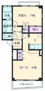 ピーチプレイス【4階】の間取り