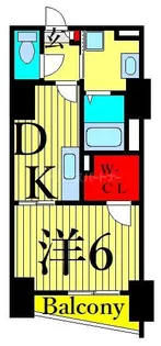 フィルモア ワン【3階】の間取り