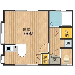 Brownie Hadano【1階】の間取り