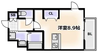 VILLA LUCE(ヴィラルーチェ)【2階】の間取り