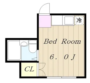 ランドフォレスト調布【2階】の間取り