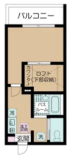 フェリーチェ南阿佐ヶ谷【1階】の間取り
