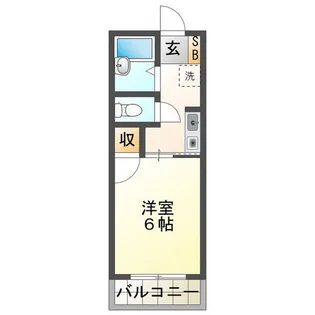 ドミトリーヒロ【2階】の間取り