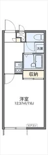 レオパレス北三国丘【1階】の間取り