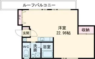 ALERO桜新町【4階】の間取り