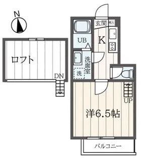 ソリッド南太田【2階】の間取り