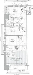 プレサンス ジェネ 新栄町駅前 葵【5階】の間取り