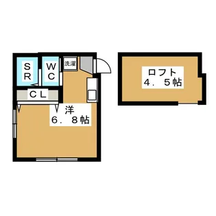 テトラコート【1階】の間取り
