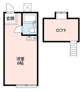 ハローハイツ【2階】の間取り