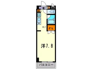 カーマ エスパッソ【10階】の間取り
