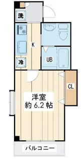 ウッディ【5階】の間取り