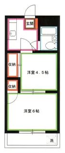 つばさマンション【3階】の間取り