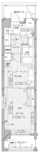 デュオ・スカーラ上野【10階】の間取り