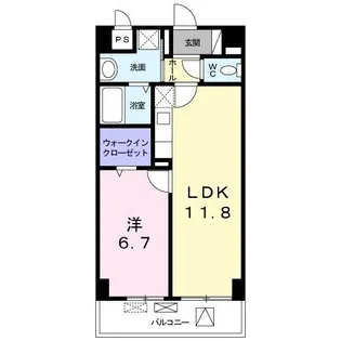カーサ・ペーラ【3階】の間取り