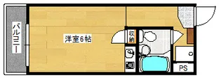 コーポマルニ【2階】の間取り
