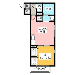 Laulea湘南【3階】の間取り