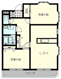 ルーラルパーク【3階】の間取り
