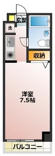リズ松ヶ丘【3階】の間取り