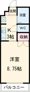 メゾンドニュースリー【2階】の間取り