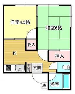 森下アパート【2階】の間取り
